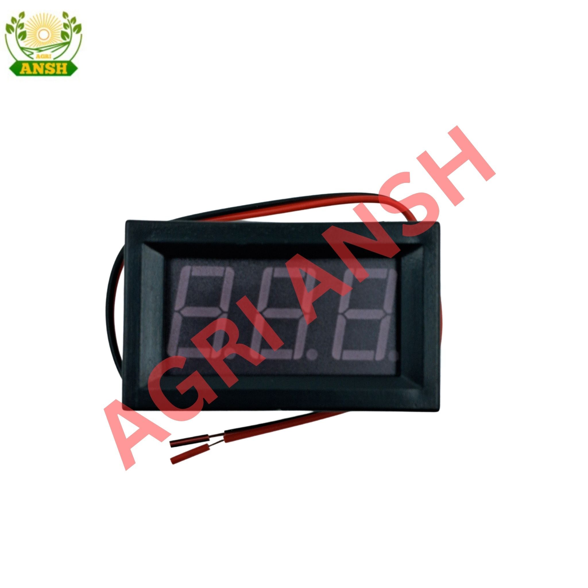 7 Segment Display - Black Color, Industrial & Commercial Usage | 1 Year Warranty, 50 Hz Frequency