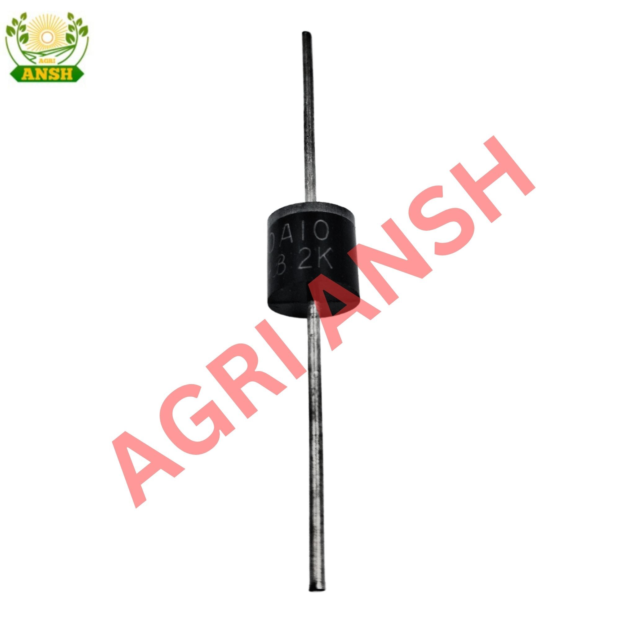 10a10 Diode - Black | 50 Hz Frequency, 1 Year Warranty, Designed For Industrial And Commercial Use