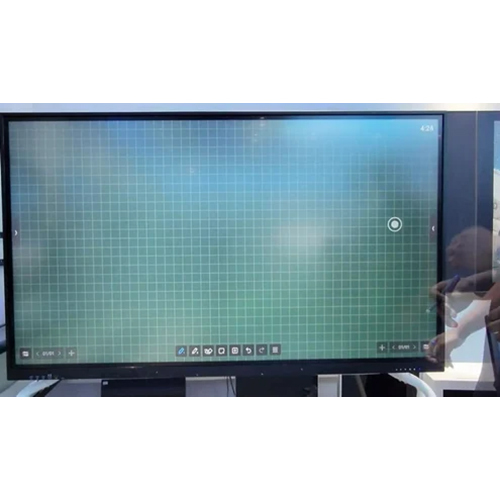 Iqsharp Interactive Flat Panel - Durable Plastic And Metal, Customized Shape, Modern Design For Commercial Education Use