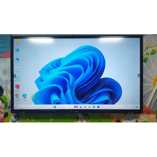 Iqsharp Interactive Flat Panel - Durable Plastic And Metal, Customized Shape, Modern Design For Commercial Education Use