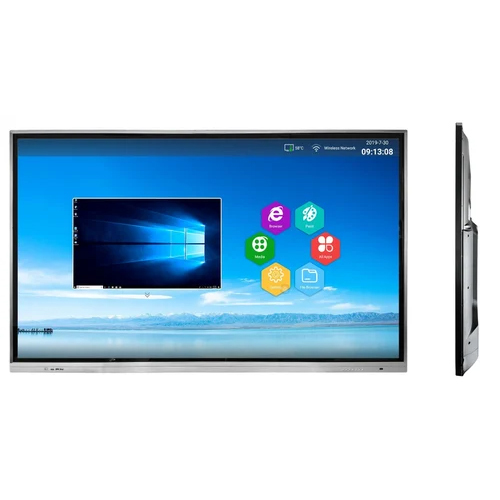 Plastic / Metal Iqsharp Interactive Flat Panel Display