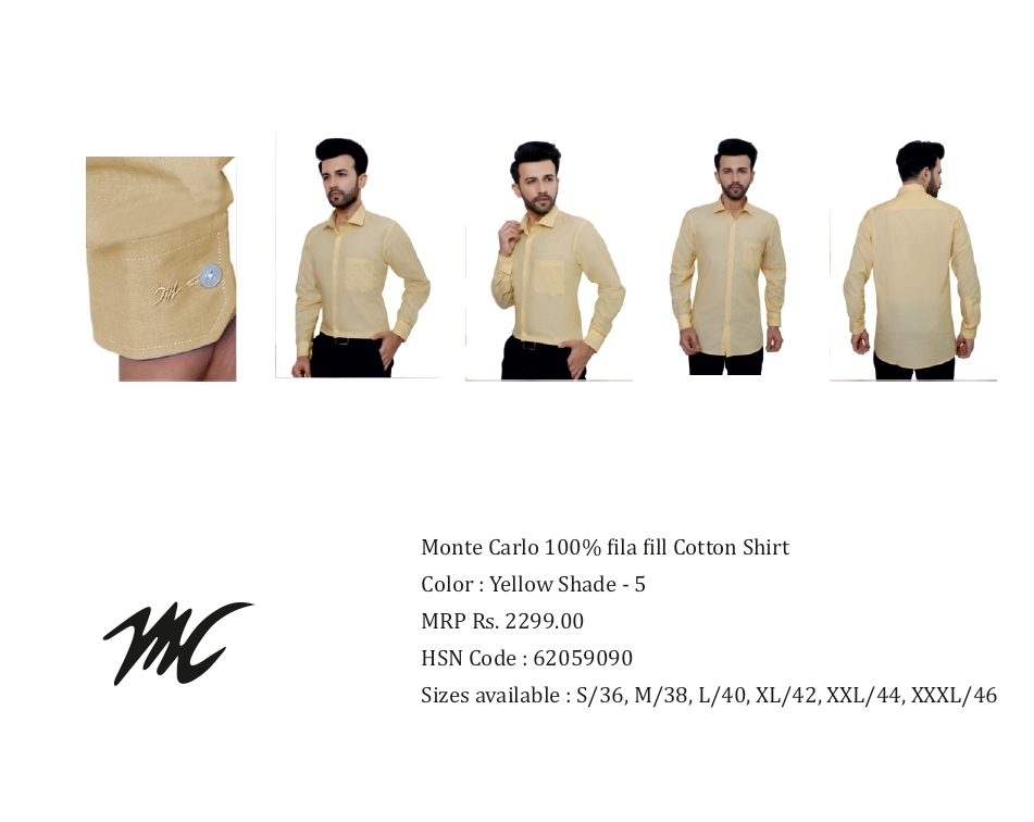 Montecarlo  Shirts - Collar Style: Classic