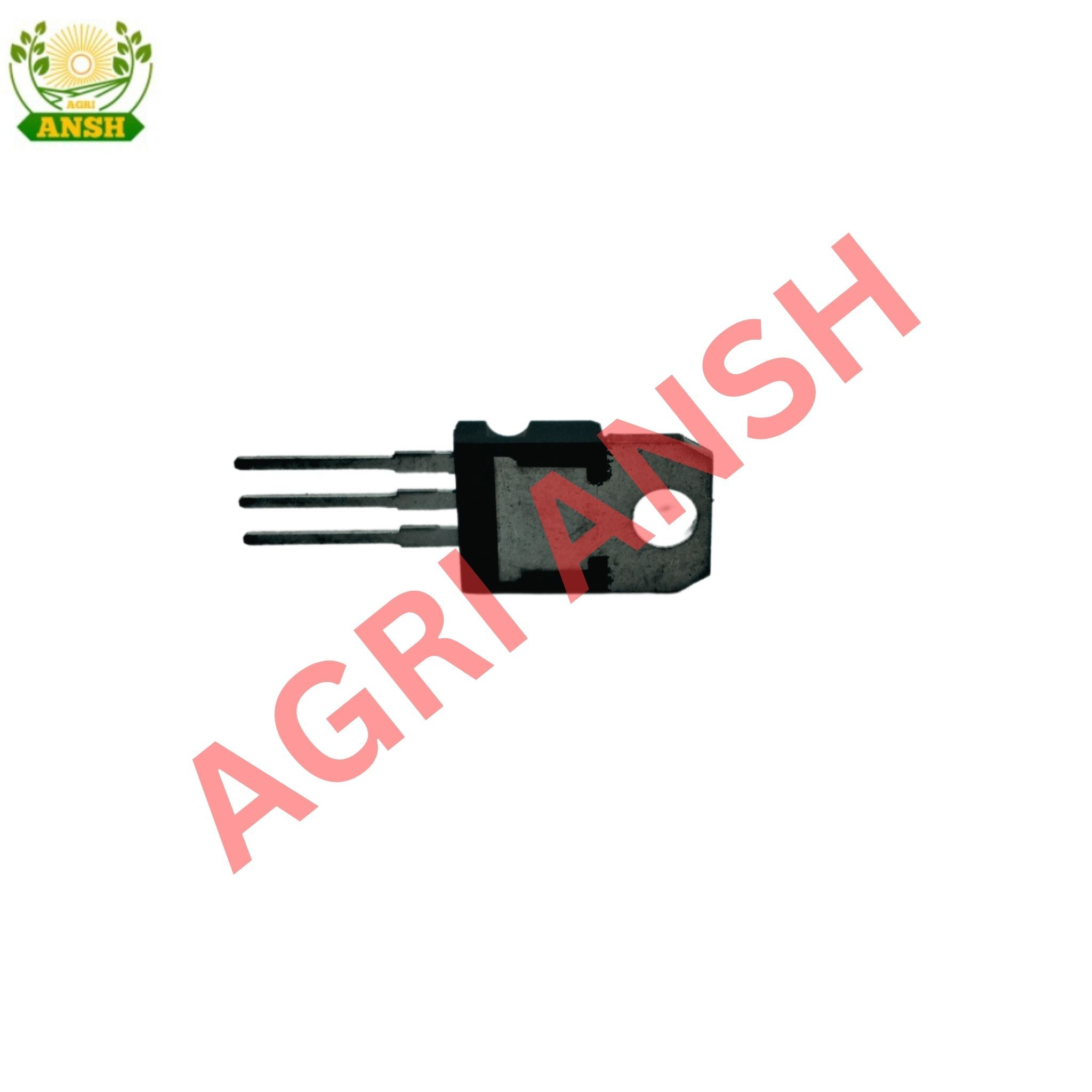 Ic Circuit 7812 - Black & Gray | Stable 12v Dc Output For Industrial & Commercial Use, 1 Year Warranty, Original Quality Component By Agriansh