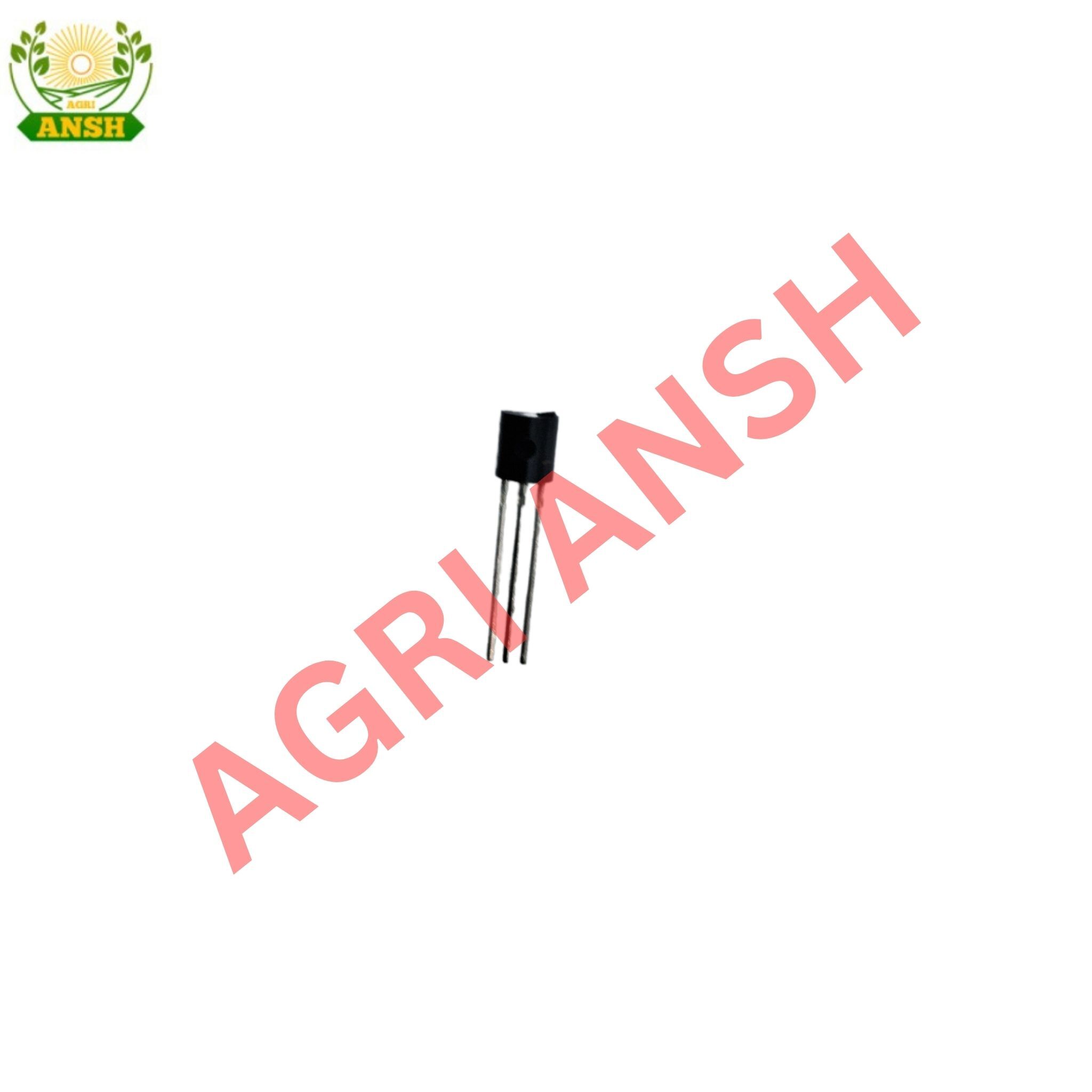 Bc 547 Transistor - Industrial Grade, Black | 1 Year Warranty, Ideal For Commercial Electronics Applications