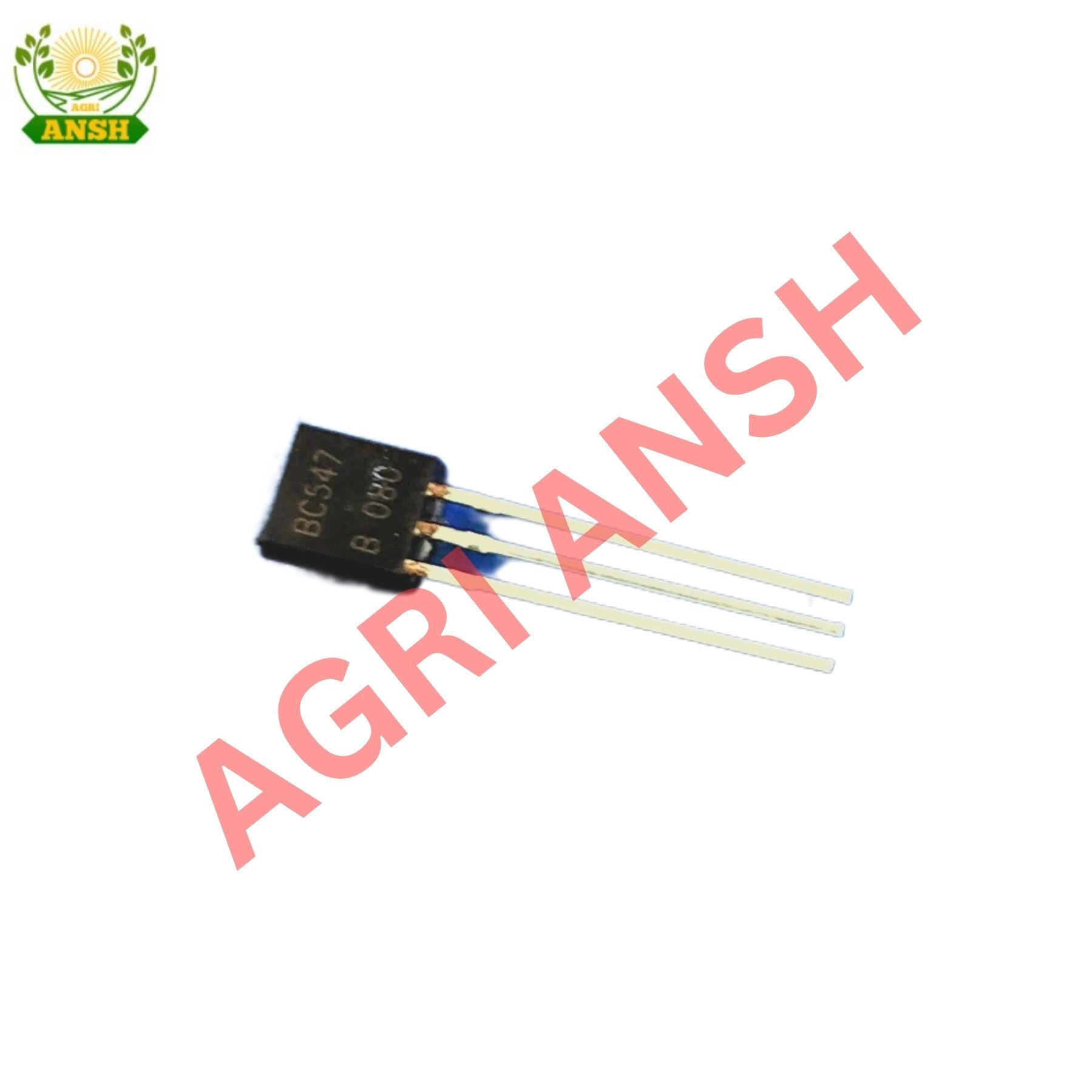 Bc 547 Transistor - Industrial Grade, Black | 1 Year Warranty, Ideal For Commercial Electronics Applications