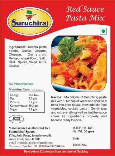 लाल सॉस पास्ता मिक्स