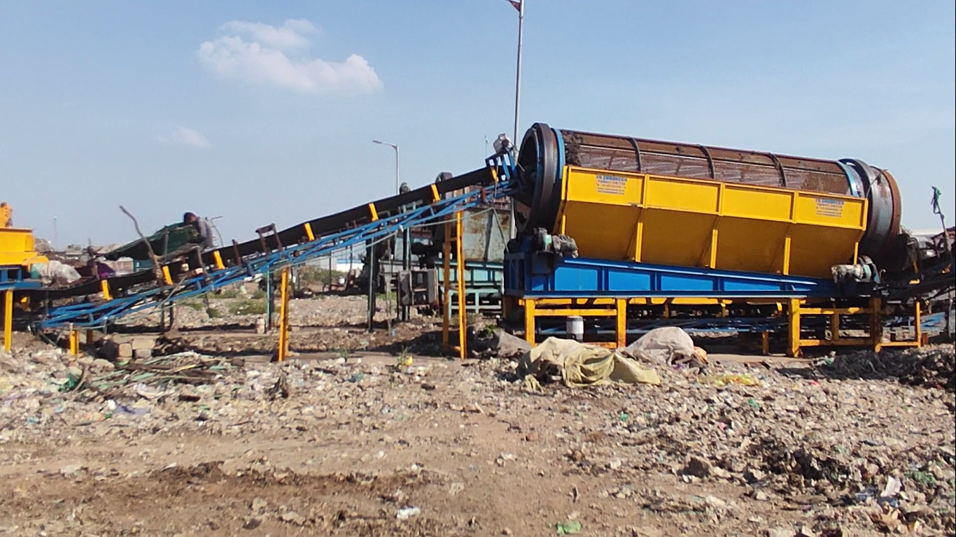 Automatic Fresh Waste Trommel Machine