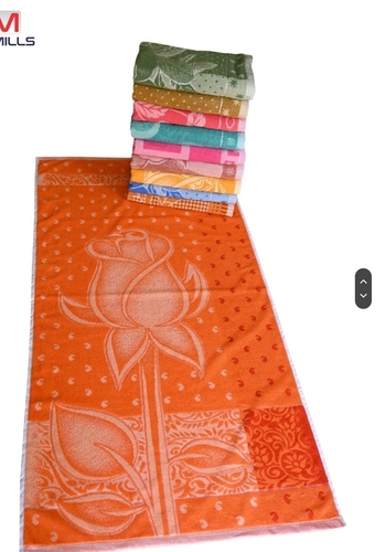 Heritage Towel - 100% Cotton, 320 GSM | Eco-Friendly, Quick Dry, Water Absorbent, Available in 6 Colors & Designs for All Age Groups