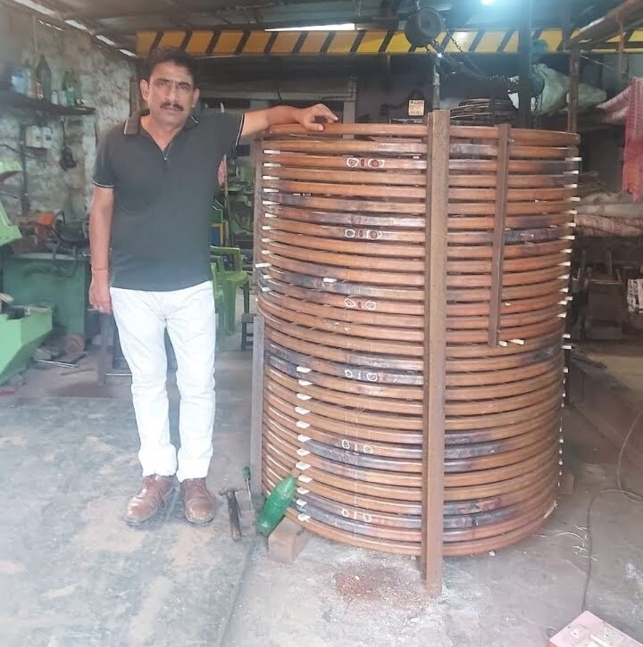 Induction Furnace Copper Coil