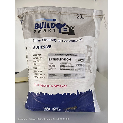 ग्रे बीएस टाइलसी 400 ग्राम टाइल चिपकने वाला