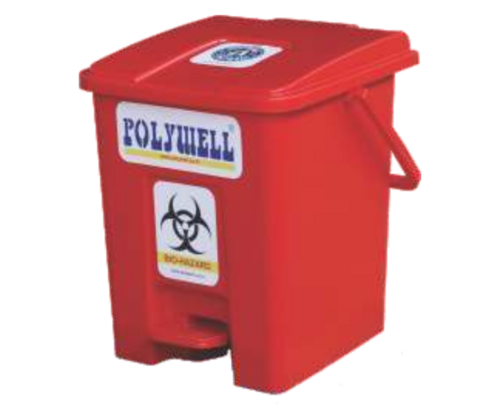 ब्लू 10L पेडल डस्टबिन