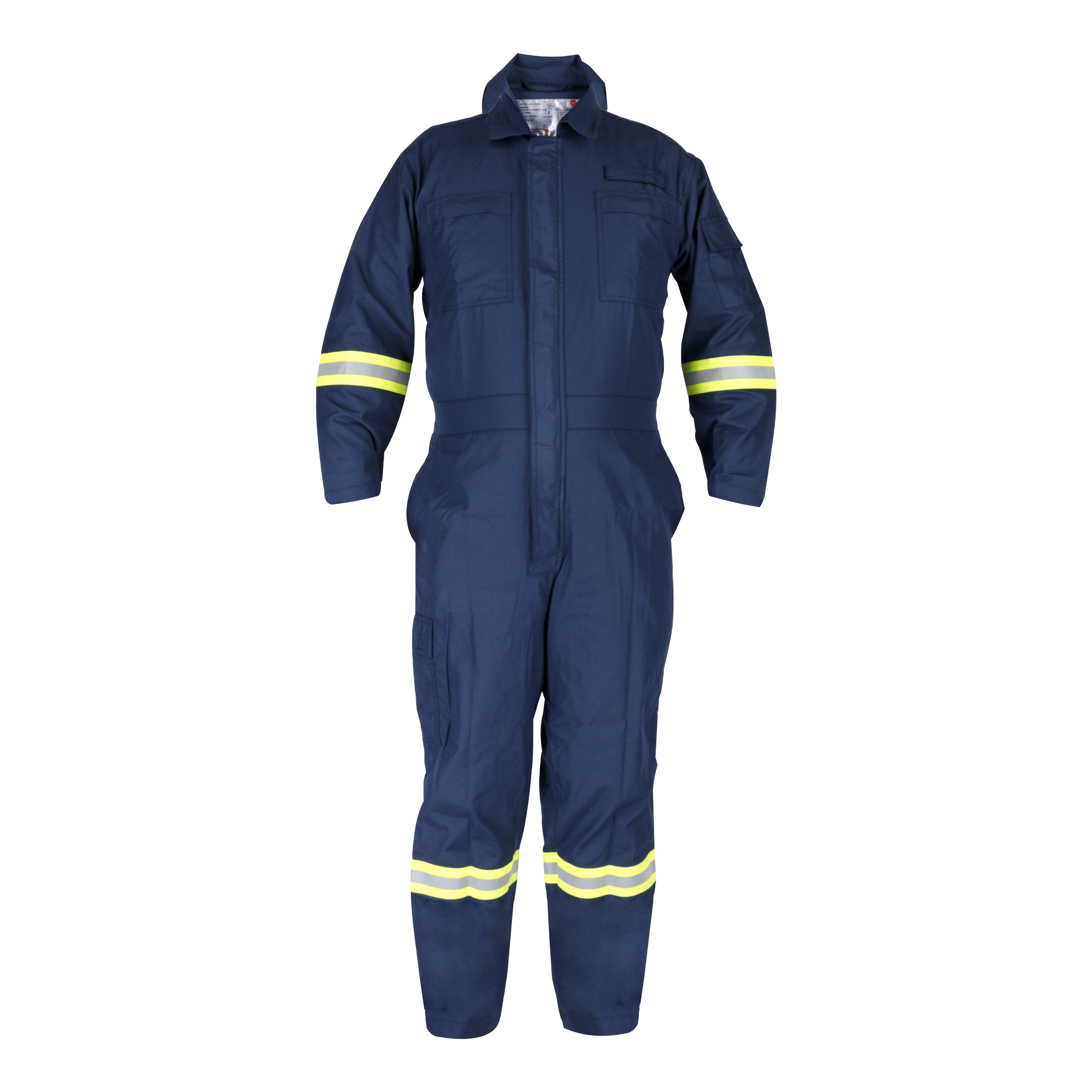Fr Coverall - 100% Cotton, Full Sleeve Design | Flame Resistant Safety Apparel
