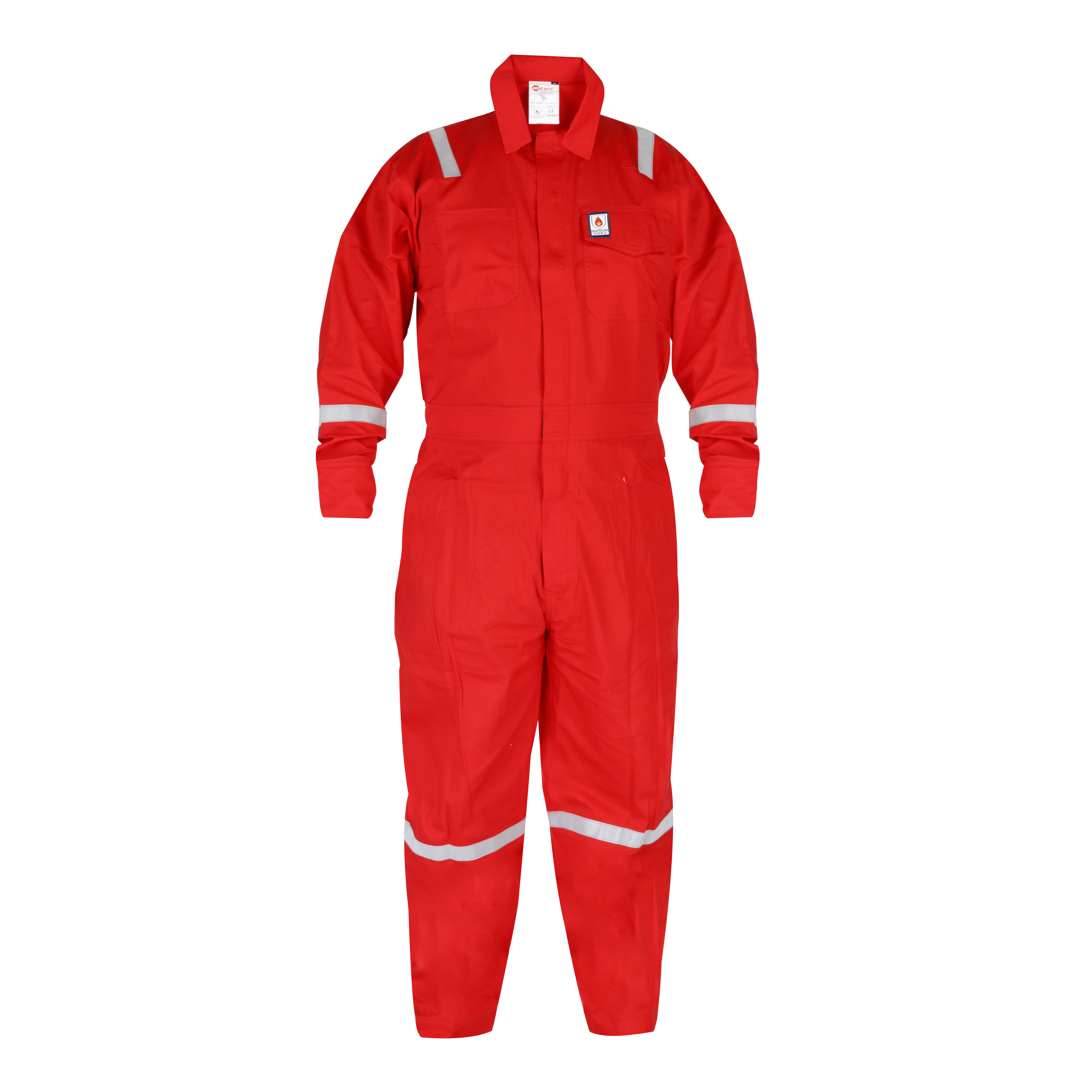 Fr Coverall - 100% Cotton, Full Sleeve Design | Flame Resistant Safety Apparel