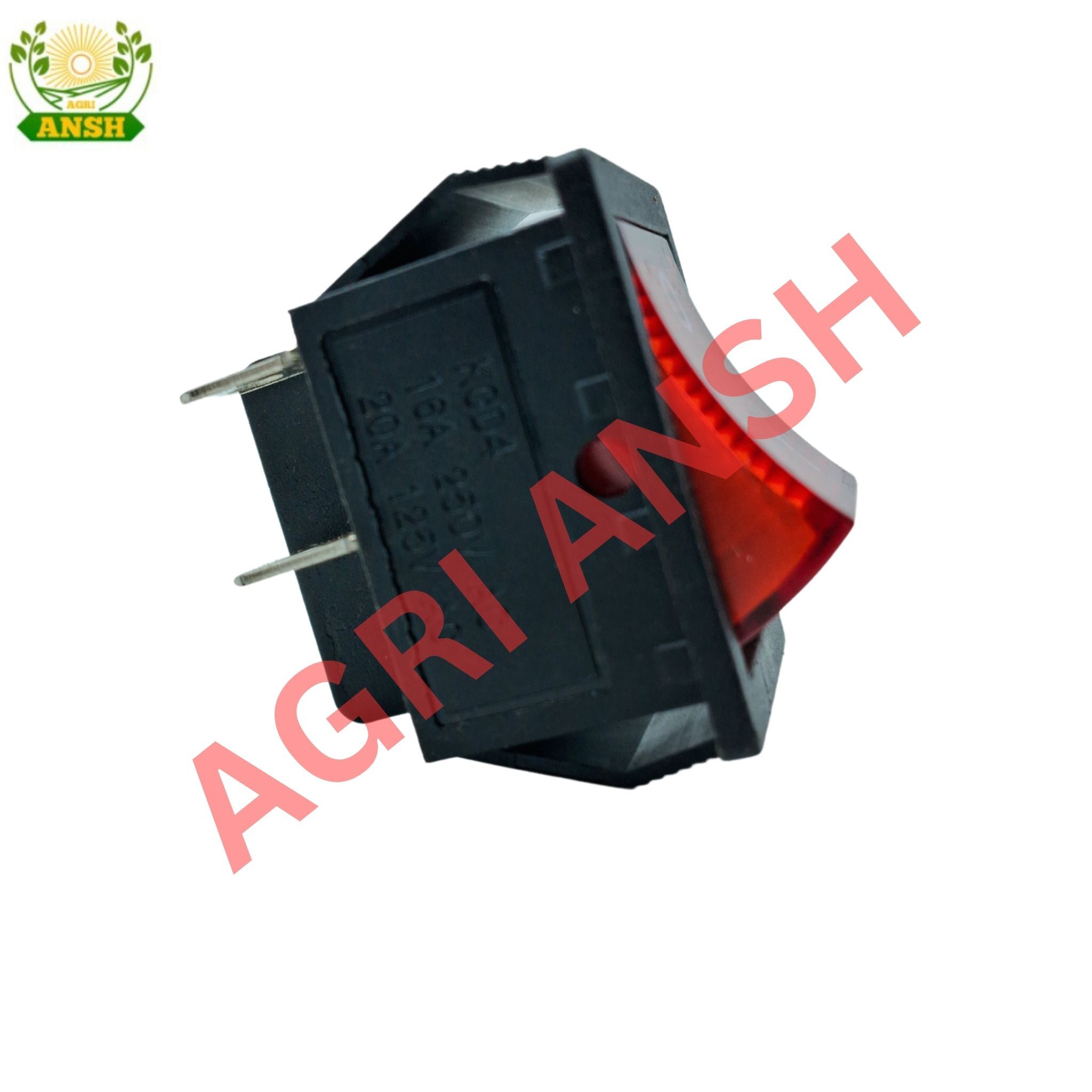 Moti Switch (Red) - Industrial Grade Black Switch | 1-year Warranty, Suitable For Commercial Applications
