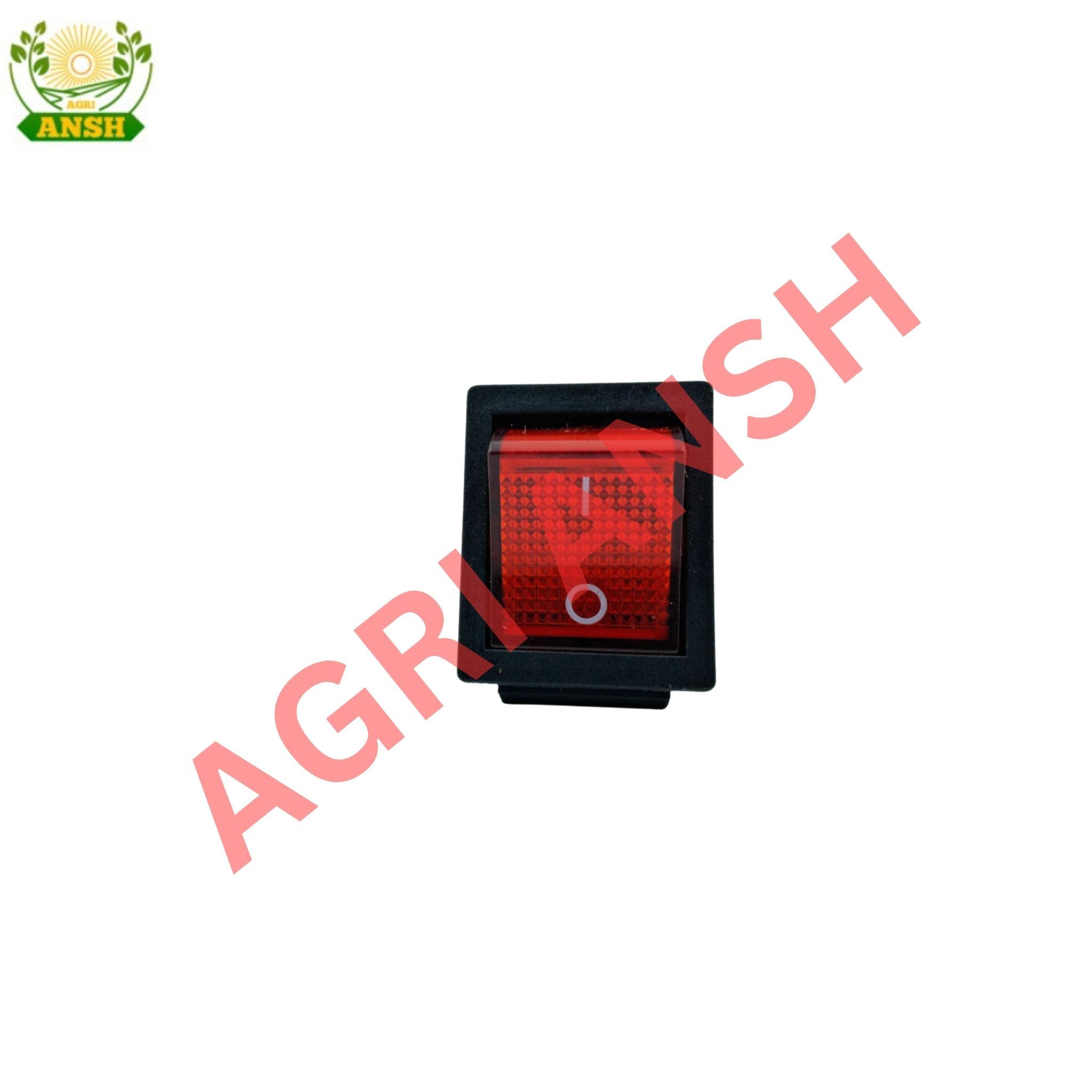 Moti Switch (Red) - Industrial Grade Black Switch | 1-year Warranty, Suitable For Commercial Applications