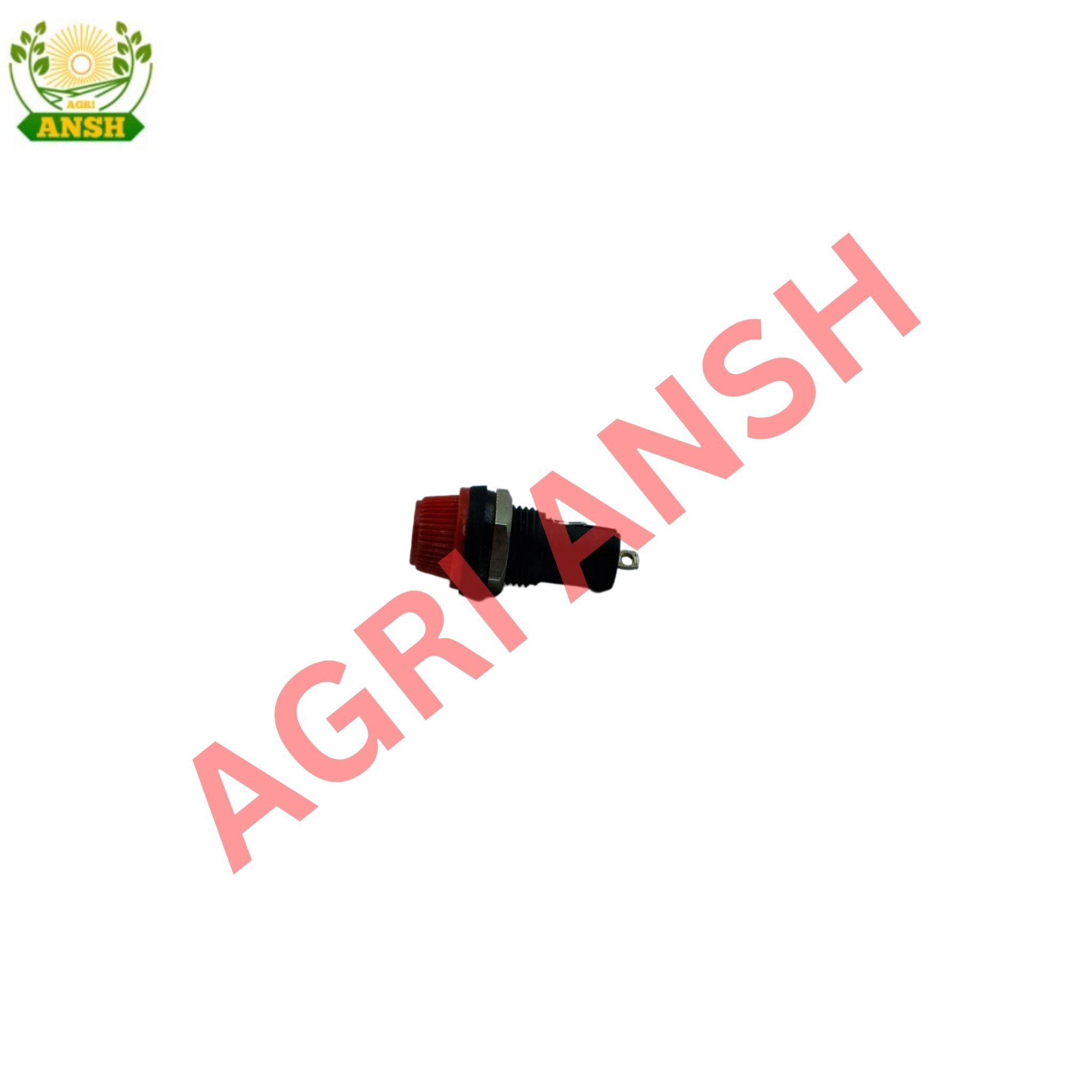 Fuse Socket - Black & Red Fuse Connector, 1 Year Warranty | Industrial & Commercial Usage, 50 Frequency