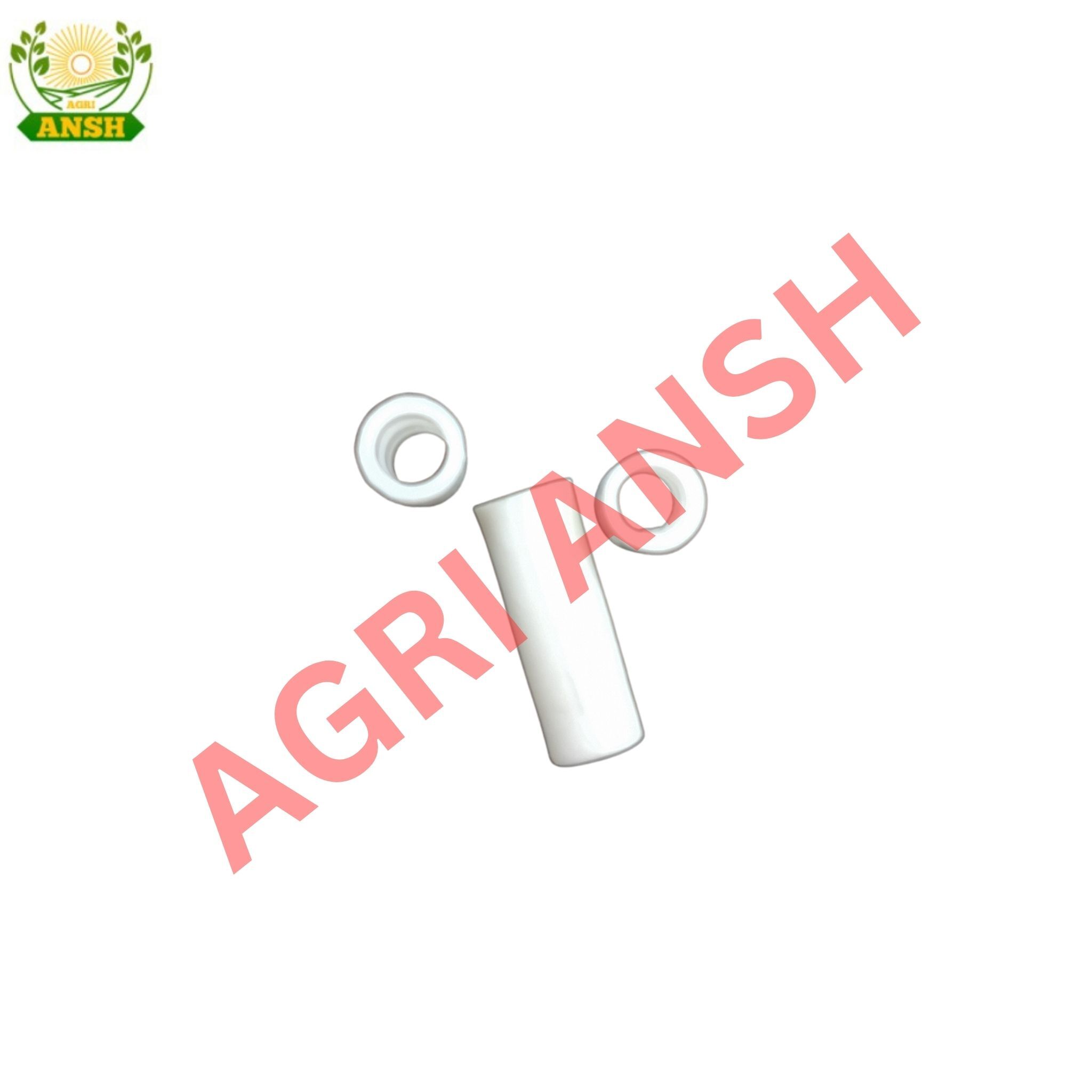 White Spacer 15mm - Plastic 15mm White, Smooth Finish, Corrosion Resistant, High Temperature