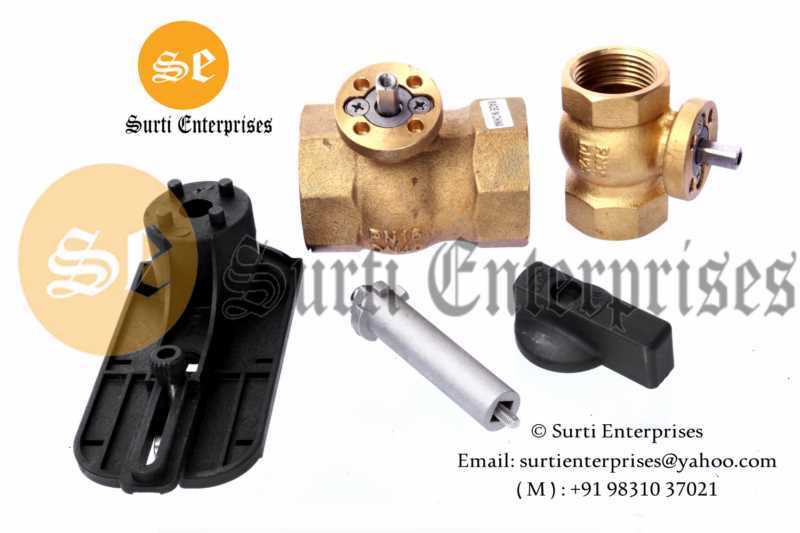 Motorised Valve 2 Way / 3 Way Honeywell - Balanced Hydronic Valve, Removable Actuator Head, Internal Logic For Power Efficiency, Silent Operation