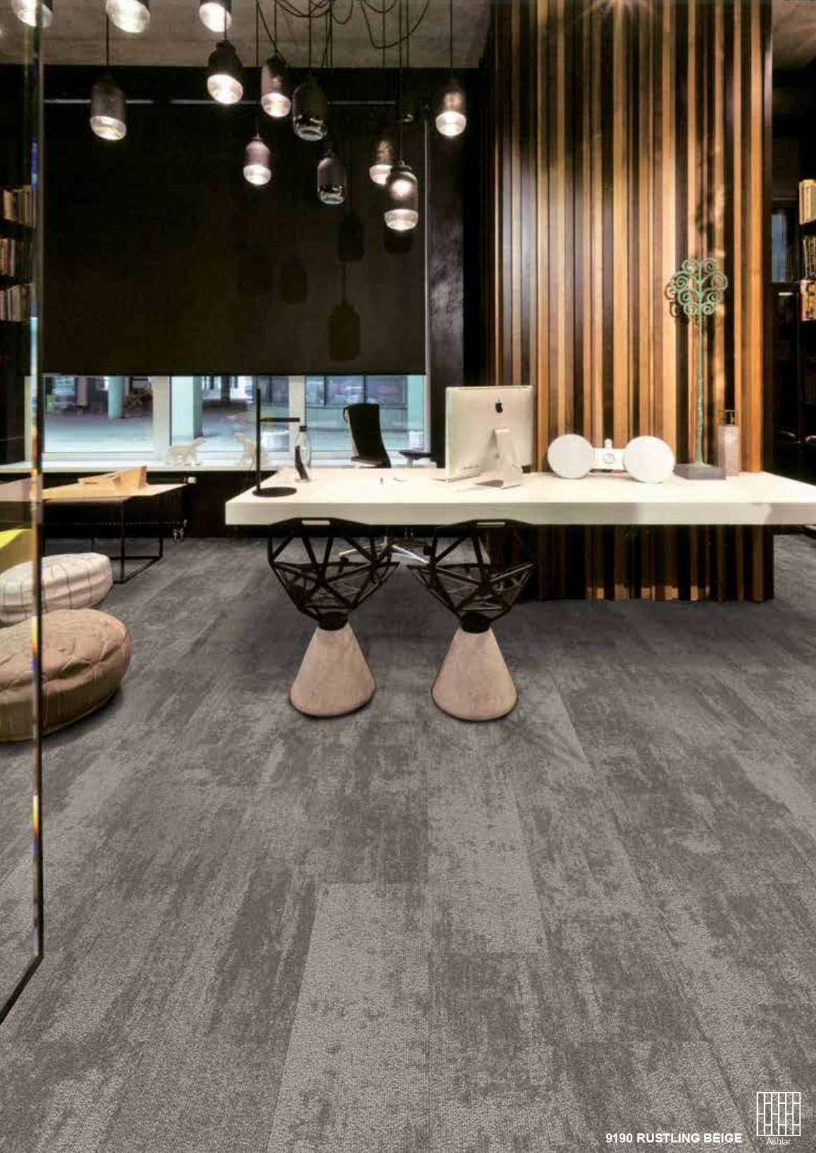 Heavy Commercial Use Nylon Carpet - 100% Solution Dyed Nylon, 6mm Thickness, Available In Beige, Blacks, Grays | Eco Backing, Lifetime Anti-shock Warranty