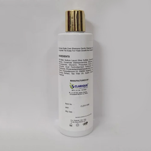 200ml Herbal Scalp Care Shampoo - Gel Form, Suitable For Any Hair Type | Enriched With Tea Tree Oil, Lemon Peel Extract, Aloevera Extract