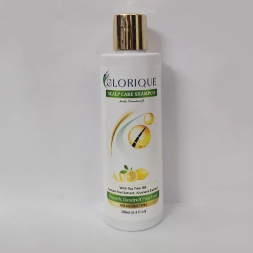 200ml Herbal Scalp Care Shampoo - Gel Form, Suitable For Any Hair Type | Enriched With Tea Tree Oil, Lemon Peel Extract, Aloevera Extract