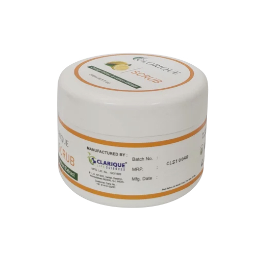 200ml Glorique Face Scrub - Gel Exfoliant With Natural Minerals, Smooth Texture For All Skin Types | Gentle Cleansing For Face And Body