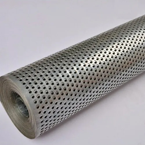 Industrial Perforated Metal Sheets - High Quality Metal, Rectangular Shape, Available in Various Thicknesses | Ideal for Industrial, Domestic, and Agricultural Use