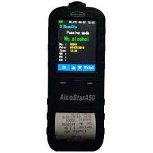 Alcohol Detector With Inbuilt Printer -Model No.: A-50