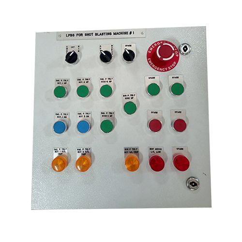 माइल्ड स्टील एलपीबीएस कंट्रोल पैनल