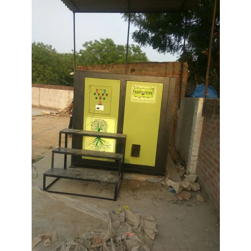 500 Kg Temple Waste Composting Machine - High-Quality Steel, Portable Semi-Automatic Design, Recyclable Environmental Solution
