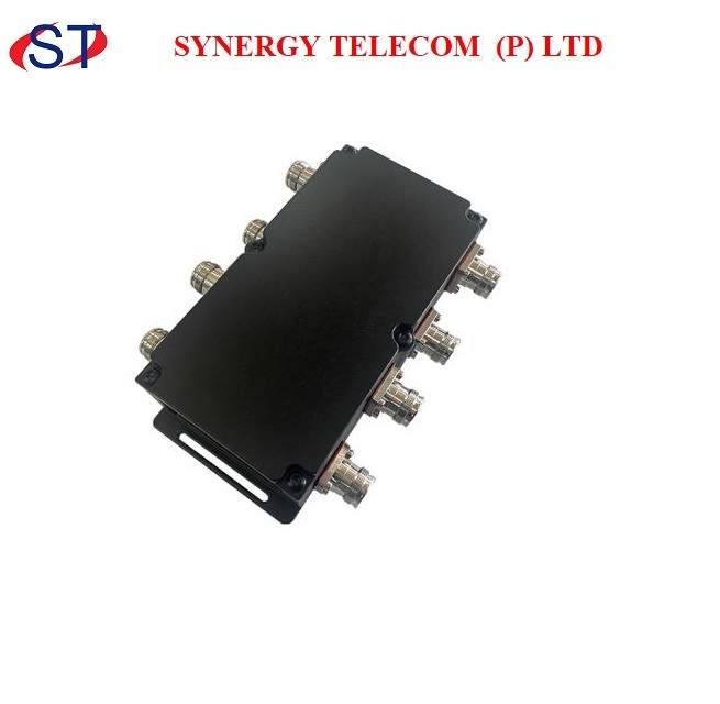 Rf Hybrid Combiner - Brass, 500w Power, 698 To 4000mhz Frequency | Ideal For Ibs, Das Applications, Low Pim N Female Ports