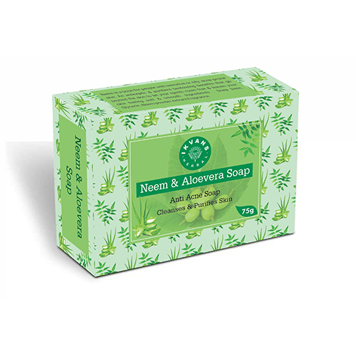 Ikvans Neem And Aloevera Soap Grade: A