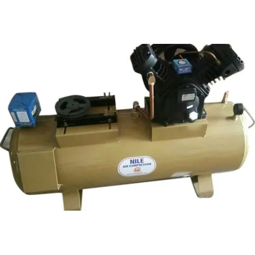 5 HP Air Compressor - Stainless Steel, Lubricated Motor | High-Performance Electric Power for Industrial Use