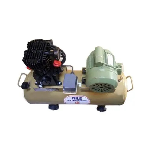 0.5 HP Air Compressor - Stainless Steel, 8 Bar Max Pressure, 30 L/Min Flow Rate | Lubricated System, Quiet Operation, Easy Installation