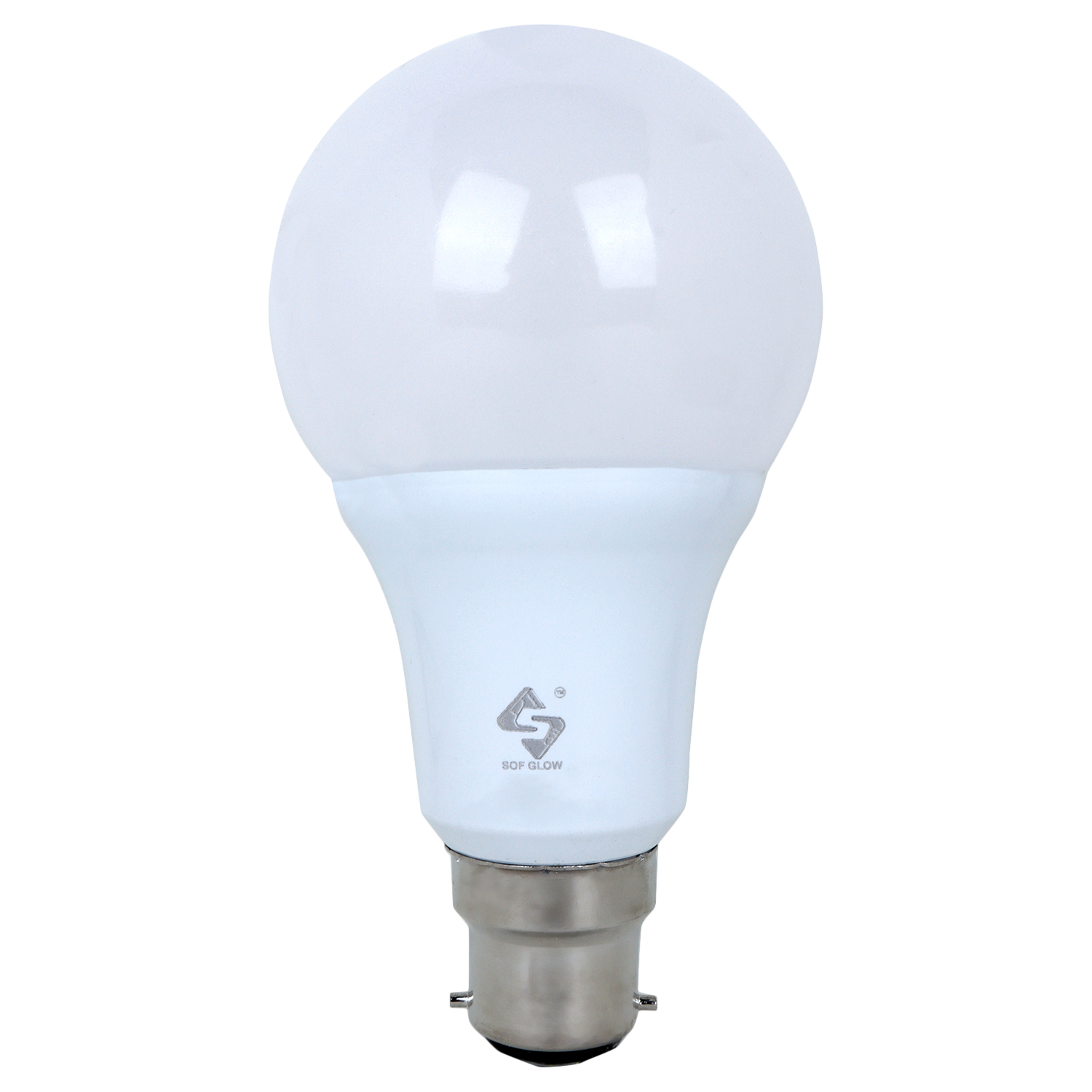 Eco Series - 12w Led Bulb, Aluminum Body, Round Design, Cool White Color, 1200 Luminous Flux, 220v Input Voltage, 50hz Frequency, One Year Warranty