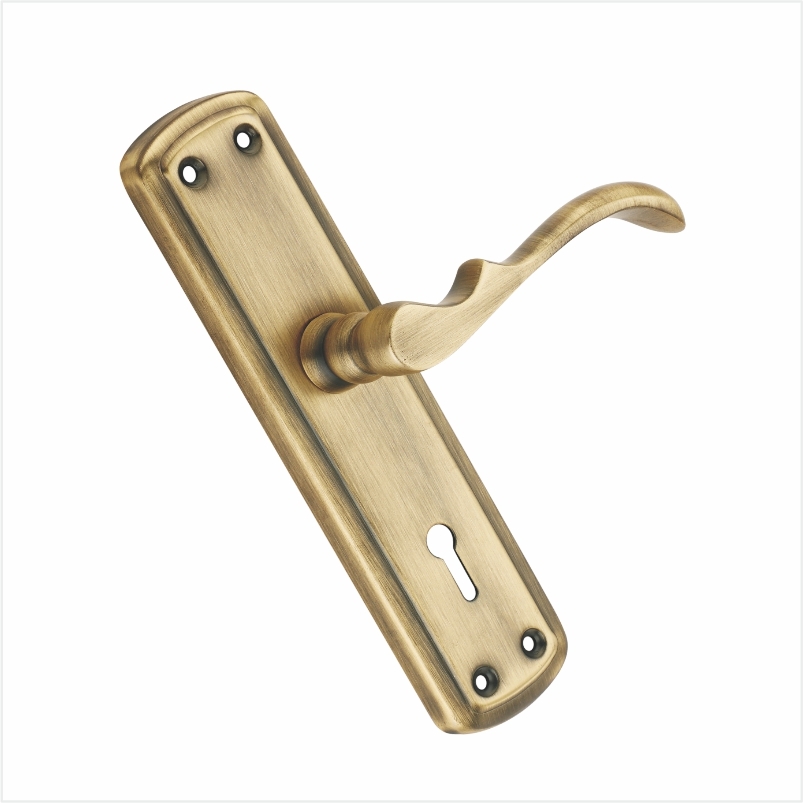 Chitra Iron Mortise Lock Body Door Lock Standard High Quality Lock Security Brass With Key - Coating Type: Easy To Install