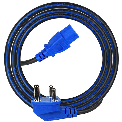 ब्लैक डेस्कटॉप पावर कॉर्ड