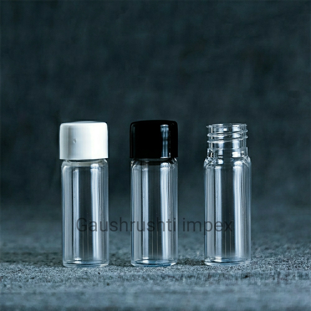 Mini Plastic Bottle - 5 Ml To 30 Ml Capacity, Transparent Plastic With Flip Top Cap | Ideal For Shampoo, Hair Oil, Samples, Pharma Applications