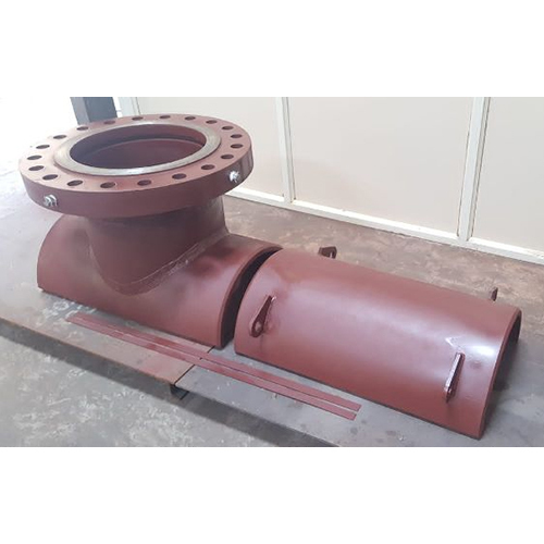 Metal Tee Shape Fittings - Stainless Steel, Sizes 2 To 60 Inches, Brown Color | Durable, Corrosion Resistant, Industrial Use, Secure Three-way Connections