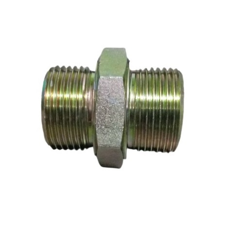 Ss Adaptor - Stainless Steel Material, Round Section Shape, Silver Color | Excellent Corrosion Resistance For Chemical Handling