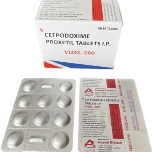 Cefpodoxime Proxetil Tablets Ip By Auqual Pharmaceuticals Private Limited