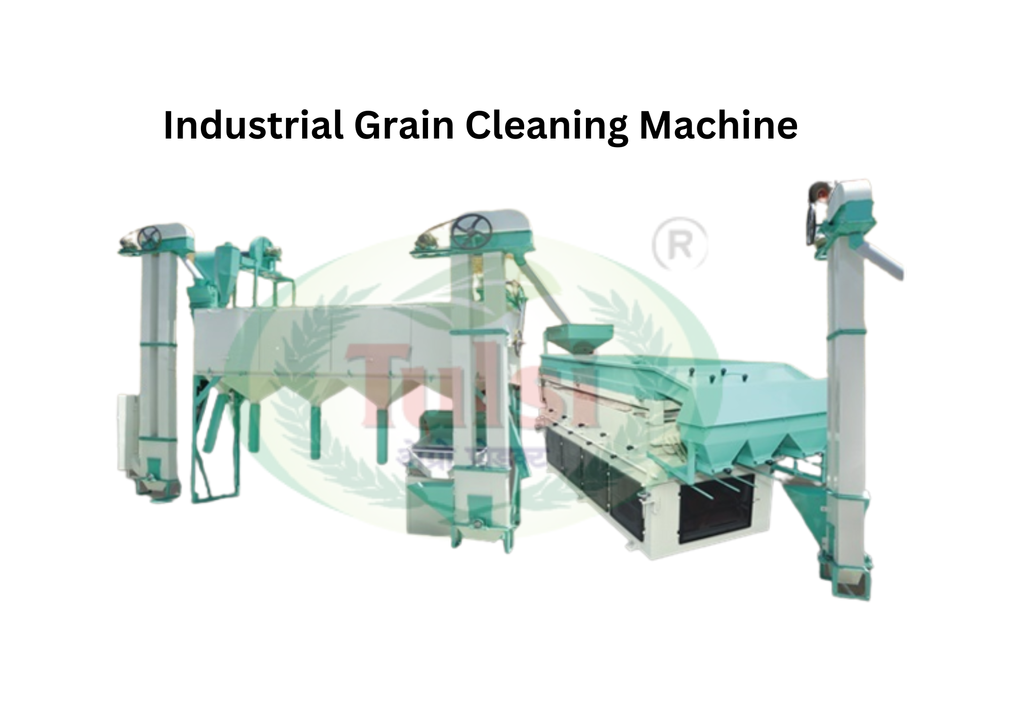 Industrial Grain Cleaning Machine - Capacity: 1 To 4 T/hr