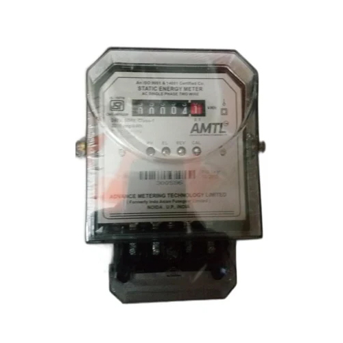 SMC Energy Meter - Durable Metal & Plastic | Voltage Range: 5-20/10-40A, Sleek Black & Red Color, Warranty Included