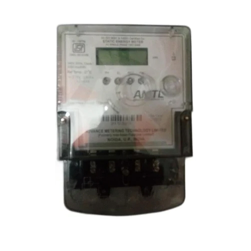 LCD Energy Meter - Metal & Plastic, 5-20/10-40 Ampere Range | Red & Black, Large LCD Display, Memory Function, Warranty Included