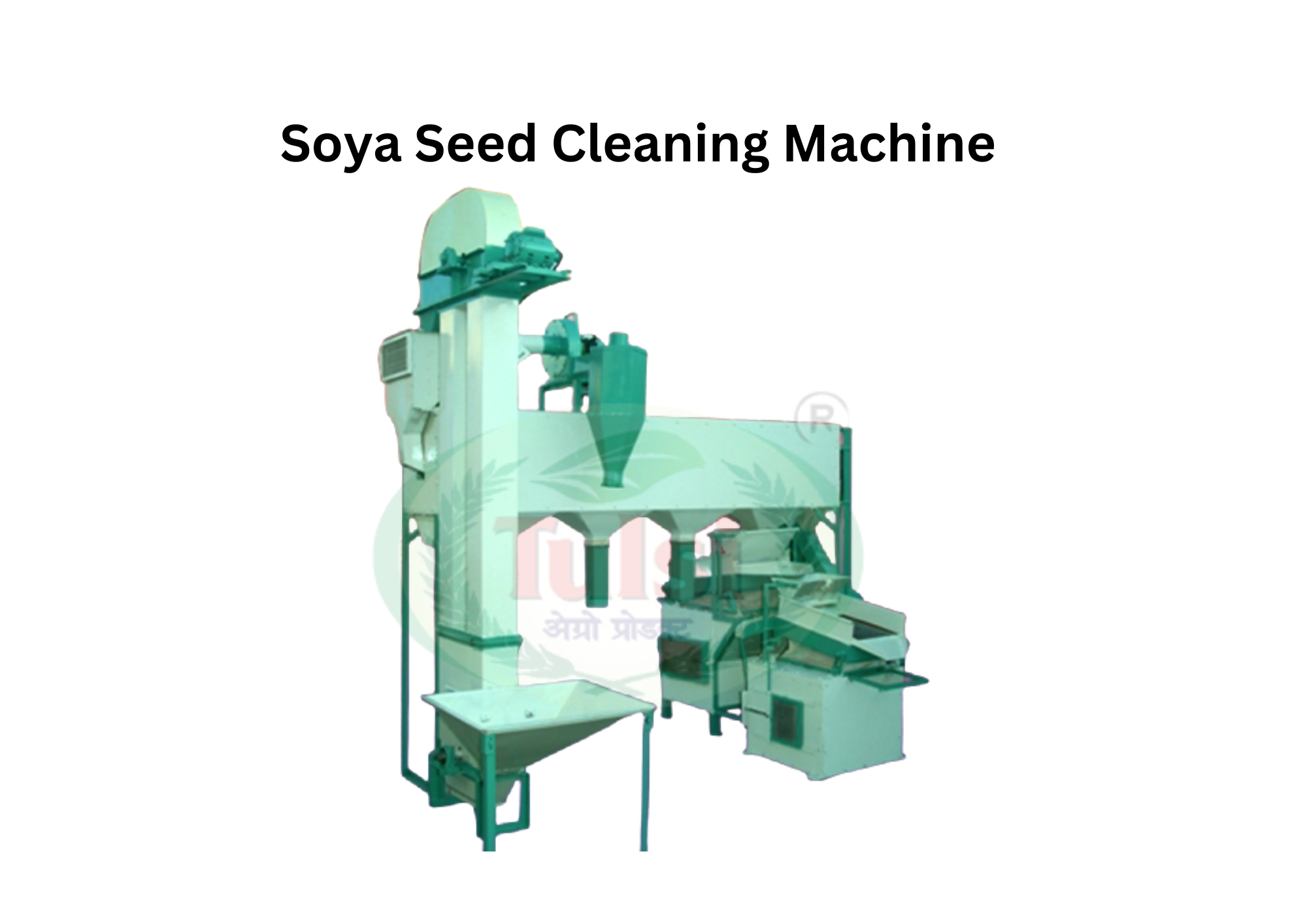 Soya Seed Cleaning Machine - Capacity: 1-4 T/hr