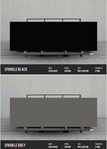 Sparkle Black Application: Floor Tiles