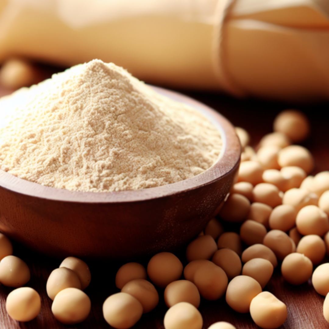 White Soy Protein Isolate Powder