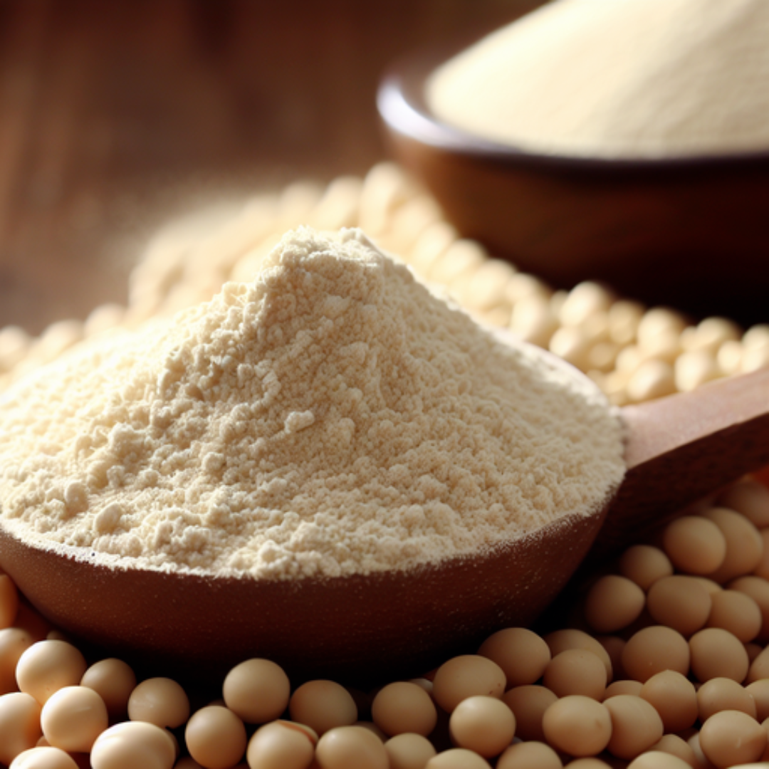 White Soy Protein Isolate Powder
