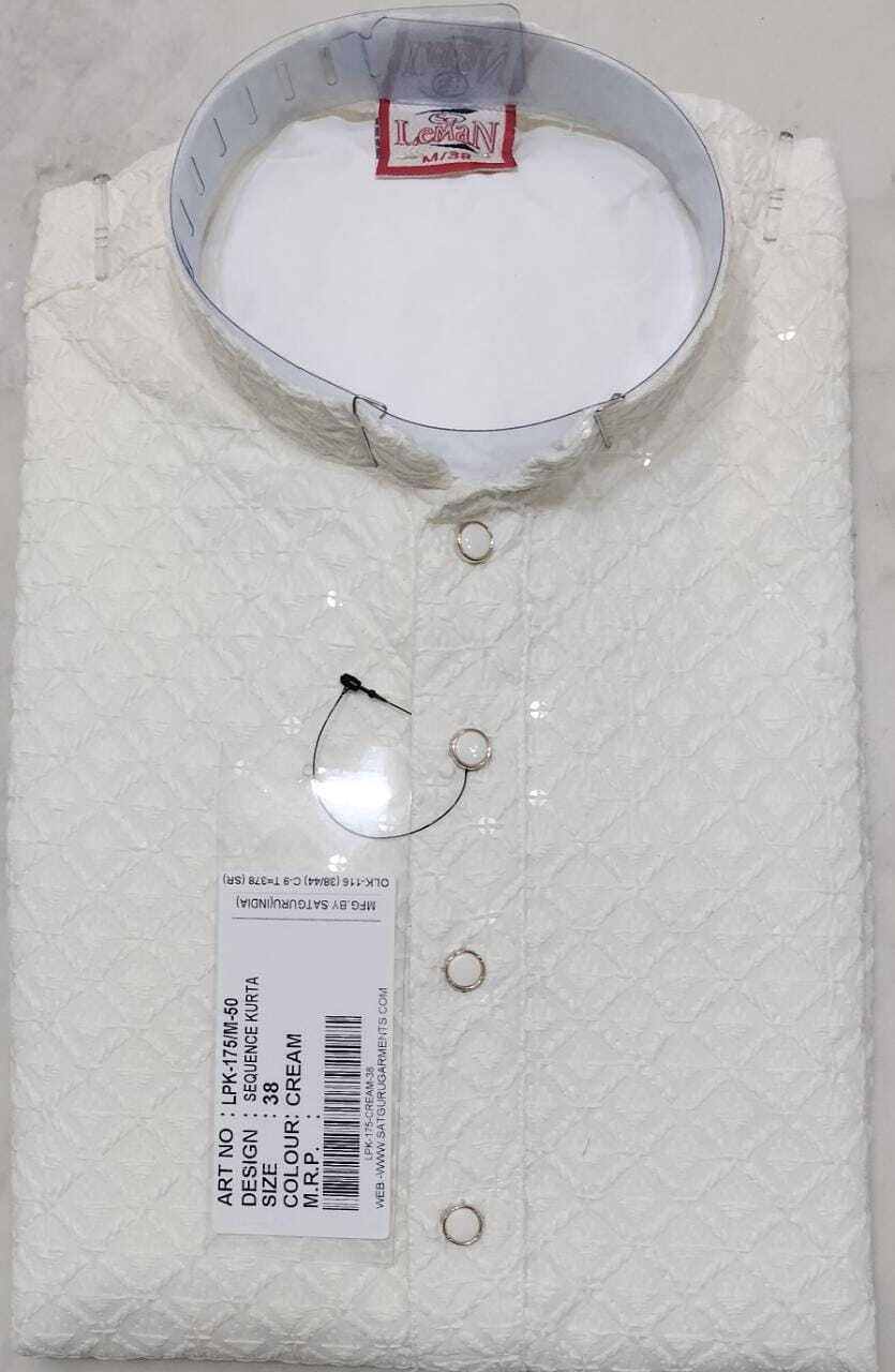 Sequence Kurta Pyjama Sets - Chiken Fabric, Various Sizes, Green Color | Full-sleeved, Comfortable Fit, Stylish Embroidery, Elegant Ethnic Look