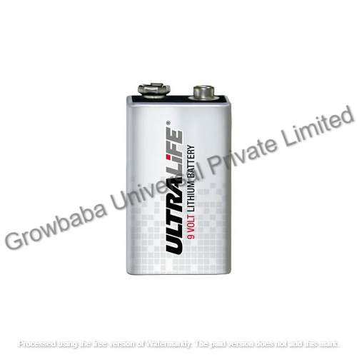 Ultralife 9volt Lithium Battery Nominal Voltage: 9 Volt (V)